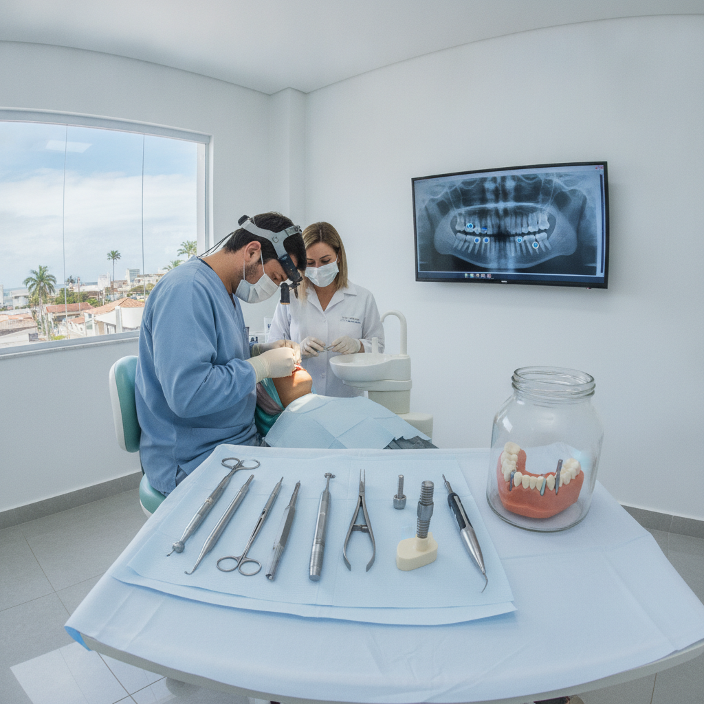 Cirurgia de Implante Dentário em Tubarão SC: Como É Feita