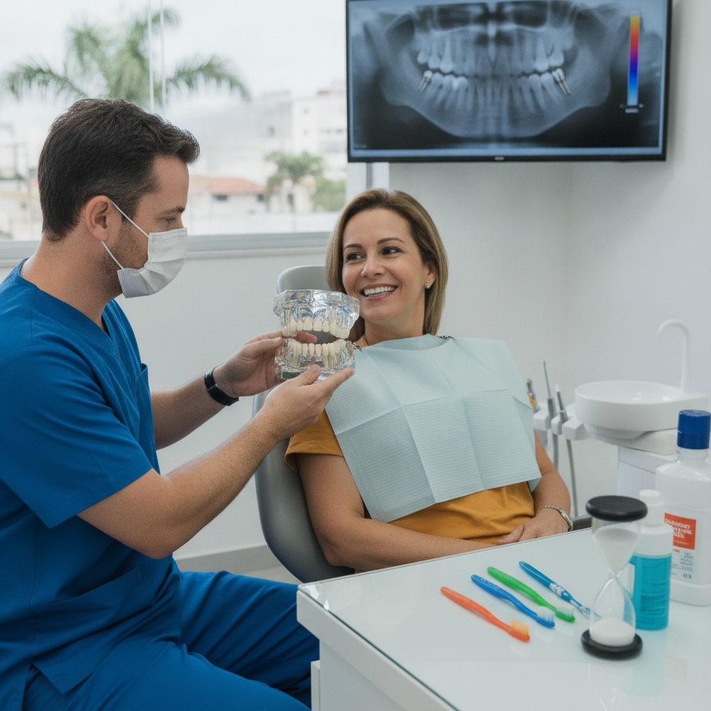 Como Cuidar do Implante Dentário para Durar Mais em Tubarão SC
