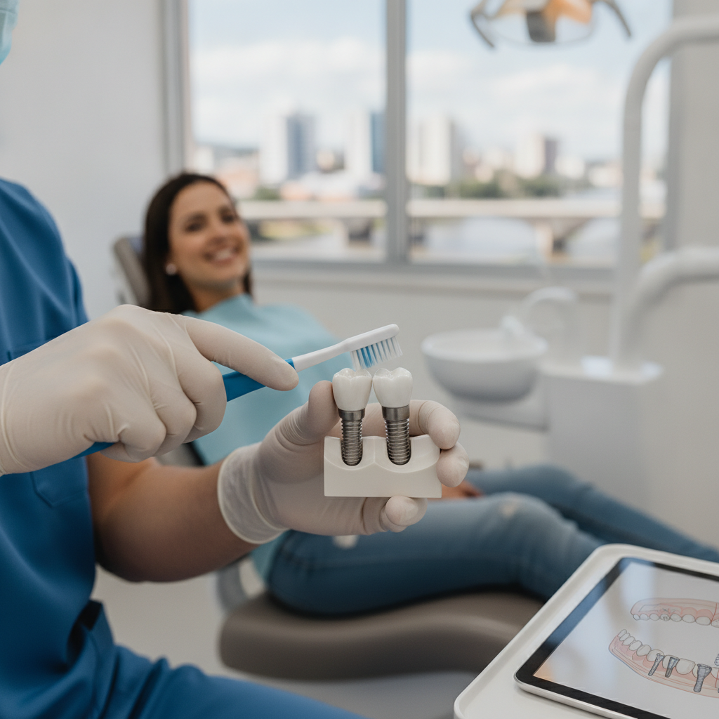 Como Cuidar do Implante Dentário para Durar Mais em Tubarão SC