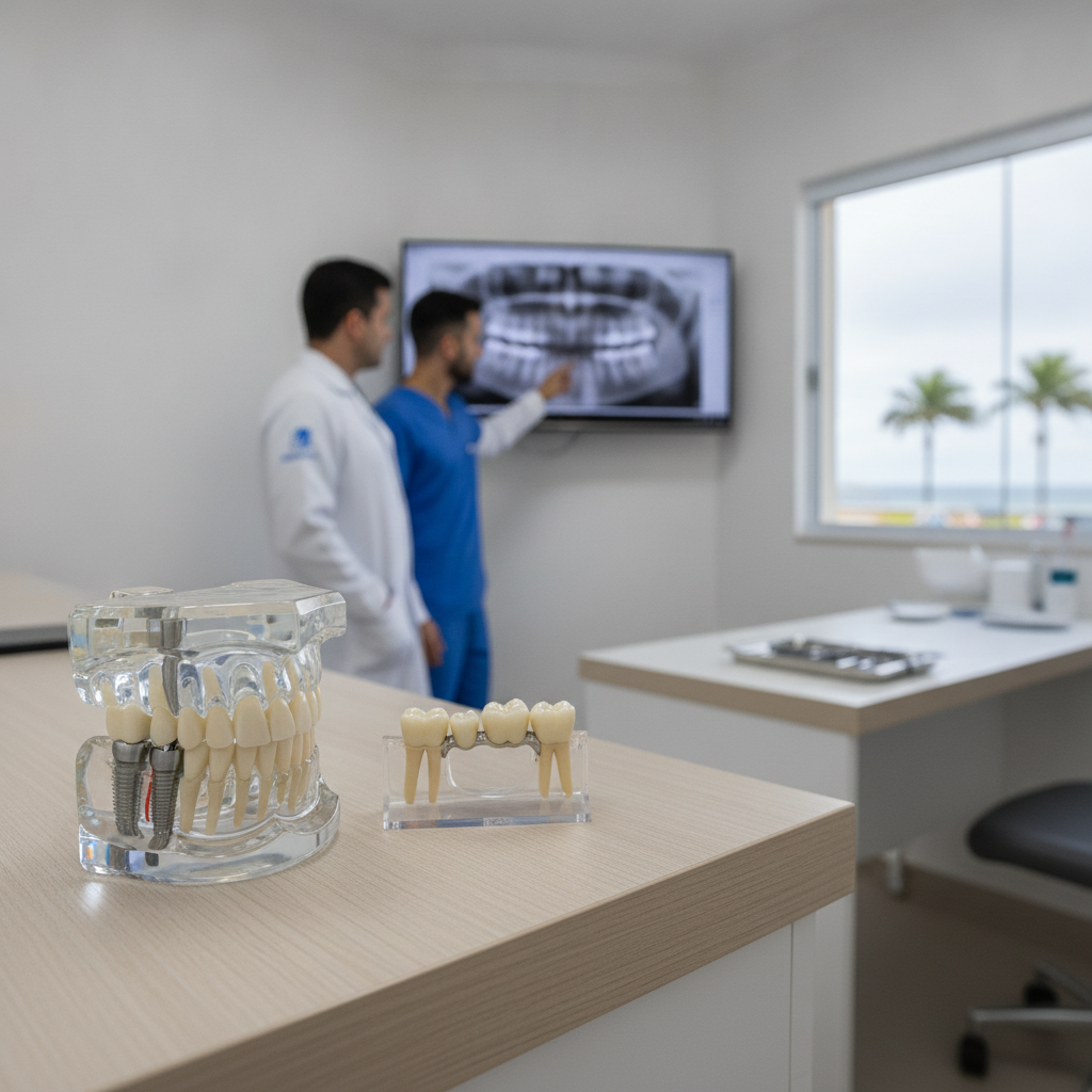 Diferença entre Implante Dentário e Ponte Fixa em Tubarão SC