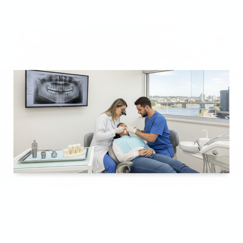 Diferença entre Implante Dentário e Ponte Fixa em Tubarão SC