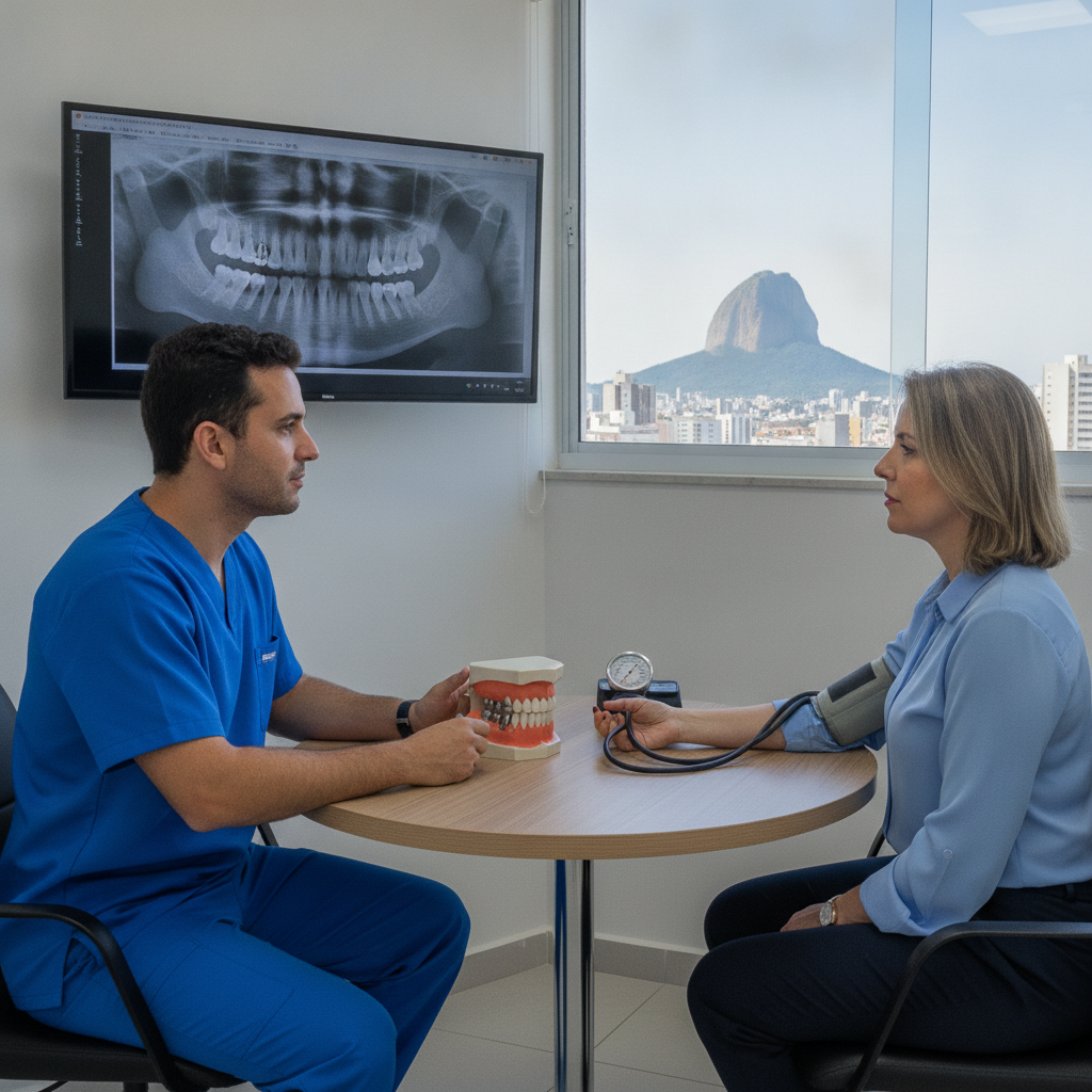 Implante Dentário com Pressão Alta em Tubarão SC