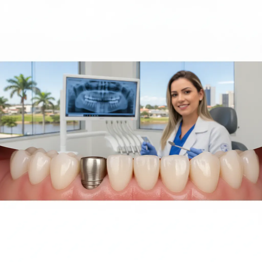 Implante Dentário Fica Igual ao Dente Natural em Tubarão SC