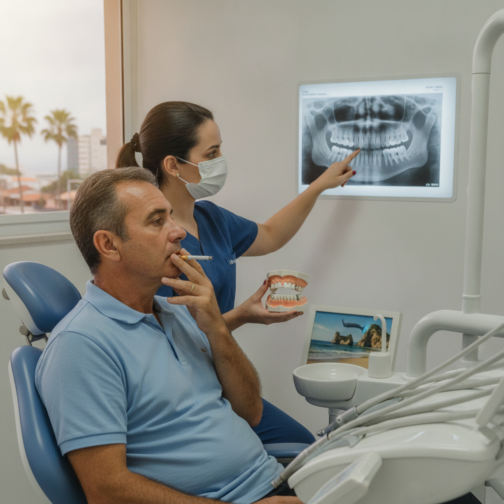 Implante Dentário para Quem Fuma: Riscos em Tubarão SC