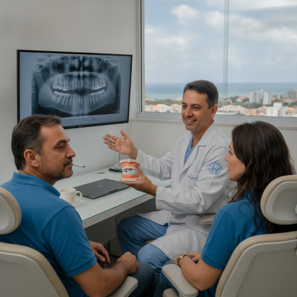Implante Dentário para Quem Fuma: Riscos em Tubarão SC